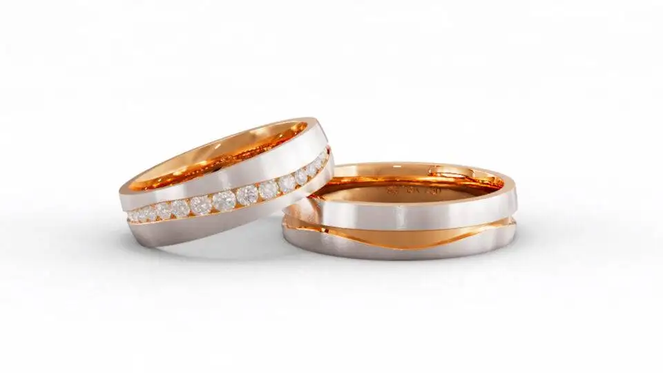 Alianças de Casamento Ouro 18k Fortaleza