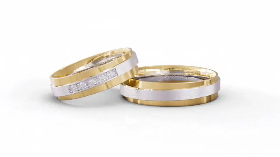 Alianças de Casamento Ouro 18k Petrolina