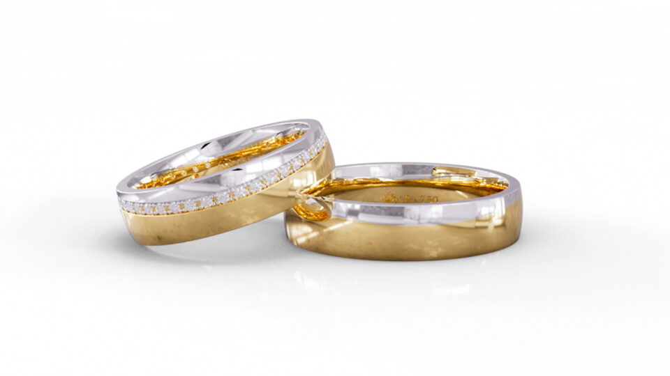 Alianças de Casamento Ouro 18k Caruaru