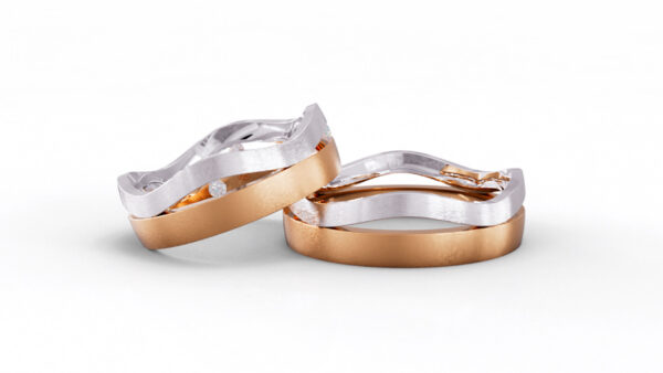Alianças de Casamento Ouro 18k Praia Grande