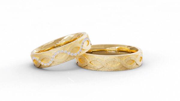 Alianças de Casamento Ouro 18k Paulista