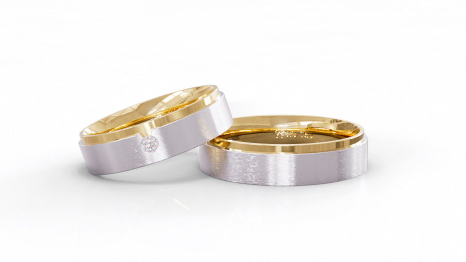 Alianças de Casamento Ouro 18k São José dos Pinhais