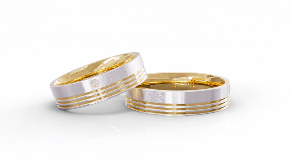 Alianças de Casamento Ouro 18k Várzea Grande