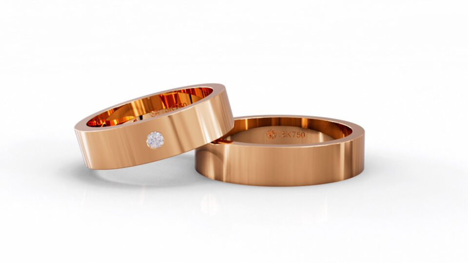 Alianças de Casamento Ouro 18k Ponta Grossa