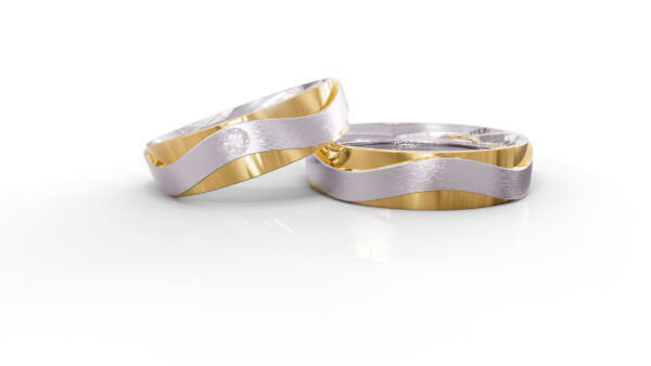 Alianças de Casamento Ouro 18k Caucaia