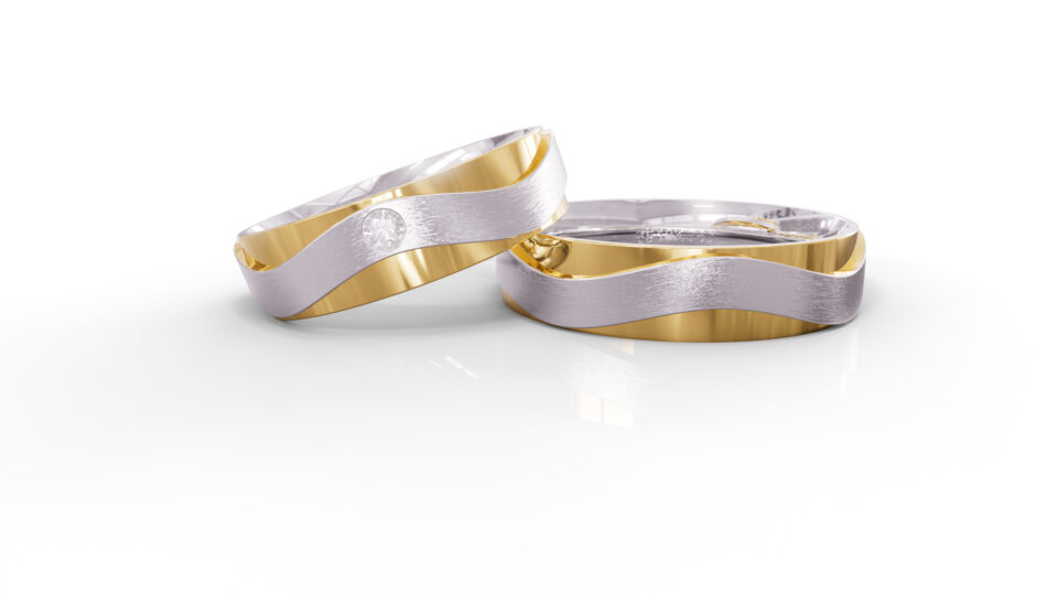 Alianças de Casamento Ouro 18k Caucaia