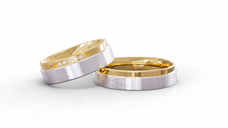 Alianças de Casamento Ouro 18k Petrópolis