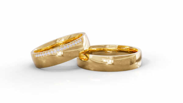 Alianças de Casamento Ouro 18k Araraquara