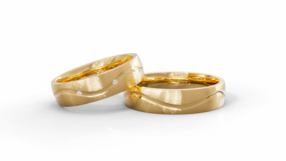 Alianças de Casamento Ouro 18k Maracanaú