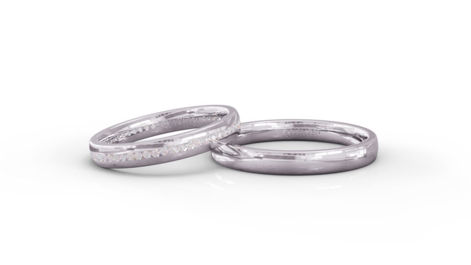 Alianças de Casamento Ouro 18k Itajaí